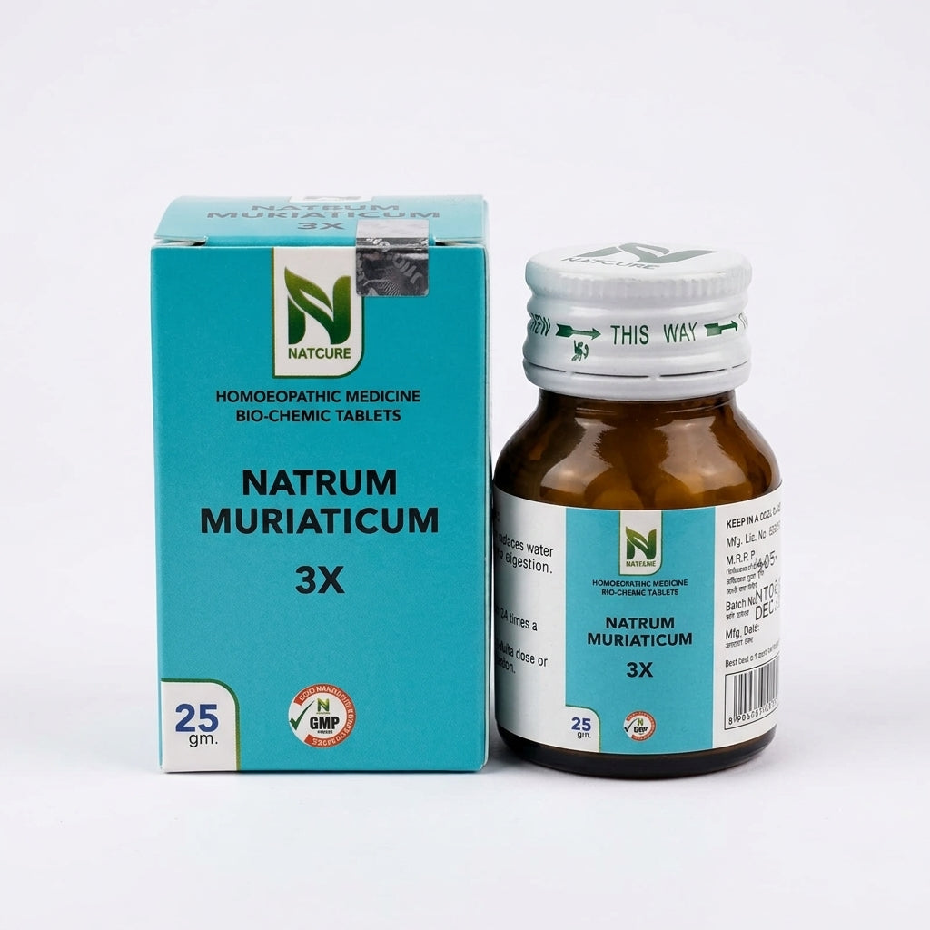 NATRUM MURIATICUM 3X