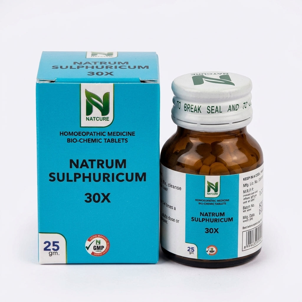 NATRUM SULPHURICUM  30X