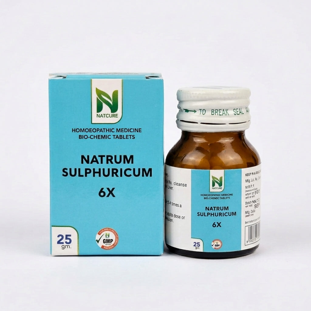NATRUM SULPHURICUM  6X